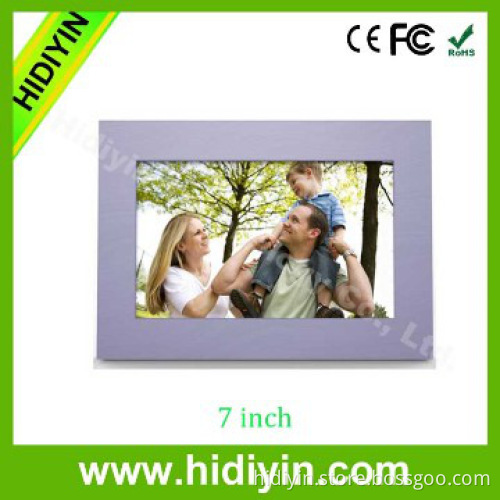 7 inch arylic voice recording digital photo frame